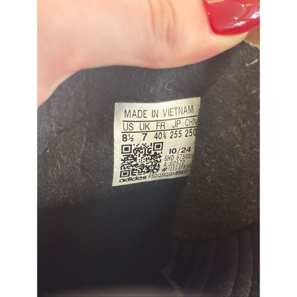 Adidas Women's Navy Gazelle Bold X Liberty Floral Lace Up Sneaker Shoes Sz 8.5 - Picture 6 of 7